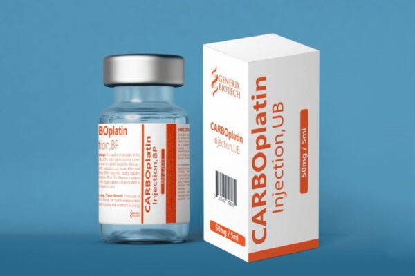 Carboplatin <span style="font-size:13px;"> 50mg, 150mg, 450mg, 600mg</span><br>(generic for Paraplatin)